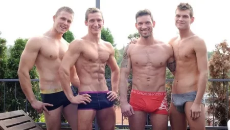 Wank Party 2013 #09, Part 1 RAW – Felix Ryha, Rado Zuska, Tibor Rysavy, Vladimir Kruty